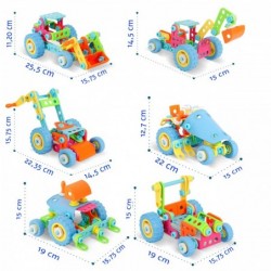 WOOPIE Vehicle Set Construction Bricks 6in1 STEM