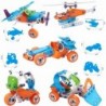 WOOPIE Vehicle Set Construction Blocks 5in1 STEM