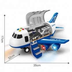 WOOPIE interaktiivsed kokkupandavad lennukid, politsei veeauru funktsioon