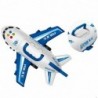 WOOPIE Interactive Airplane Folding Police Steam Function