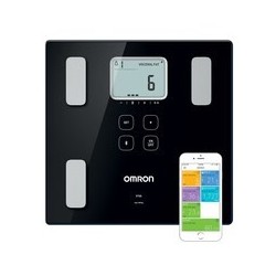 Omron VIVA Square Black Electronic personal scale