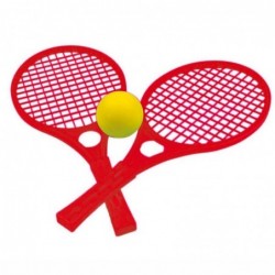 WOOPIE Rackets Fun Tennis Rackets For Children Set Red