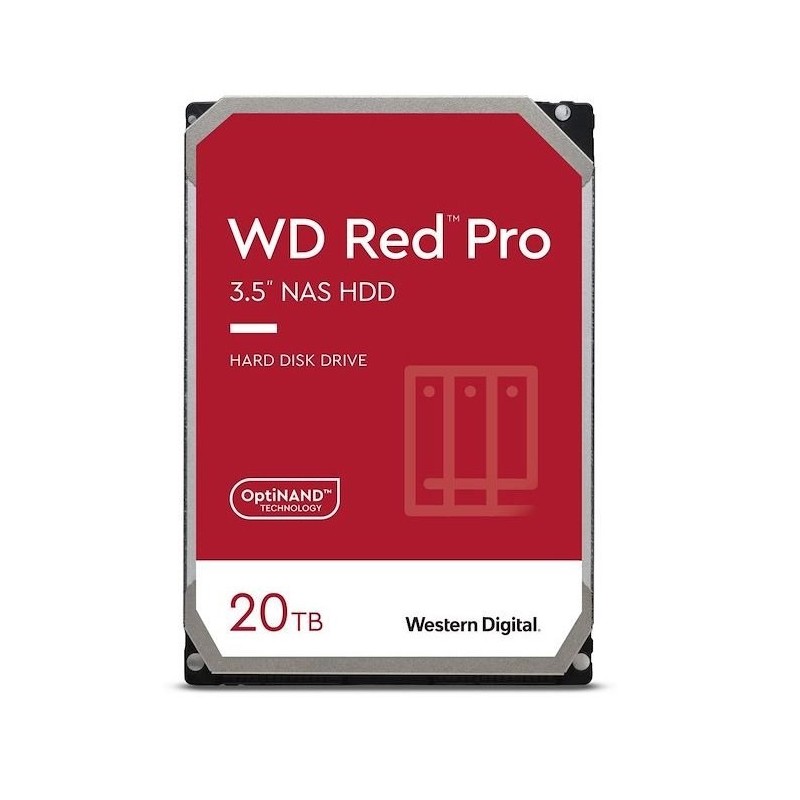 Hard drive HDD Western Digital WD Red Pro 20 TB WD201KFGX