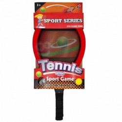 WOOPIE suurte tennisereketite komplekt lastele sulgpall + süstikpall