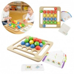 Colorful Wooden Balls Game...