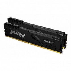 Kingston Technology FURY 16GB 3200MT/s DDR4 CL16 DIMM (Kit of 2) Beast Black