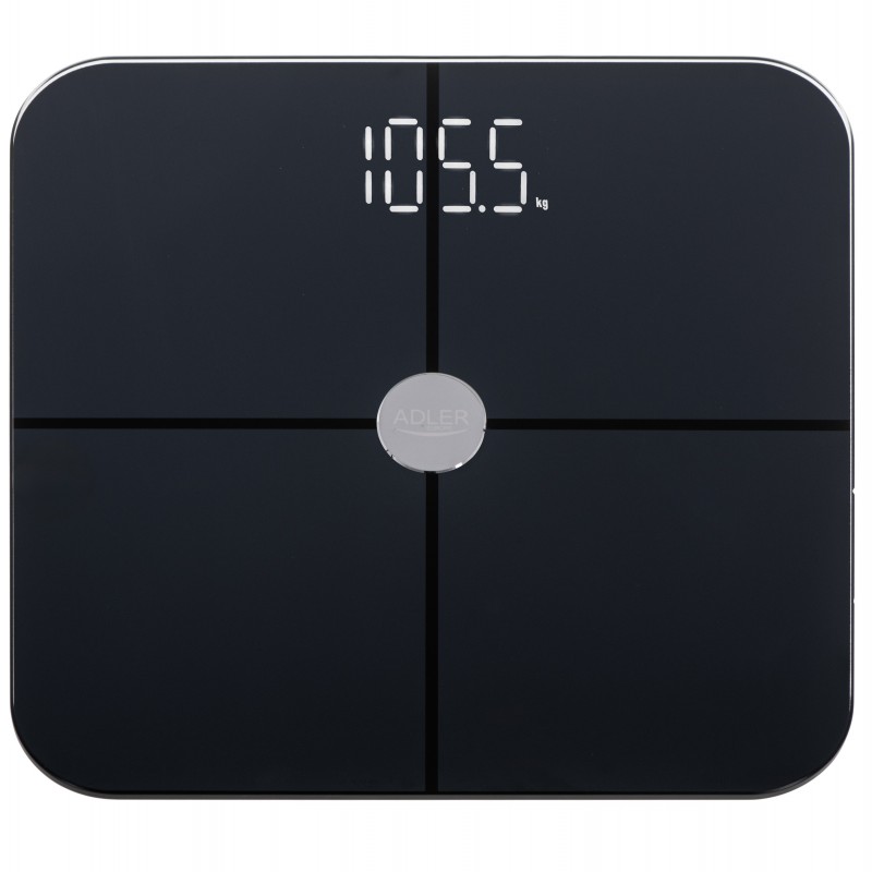 Adler Smart Bathroom Scale AD 8187 Maximum weight (capacity) 180 kg Accuracy 100 g Body Mass Index (BMI)