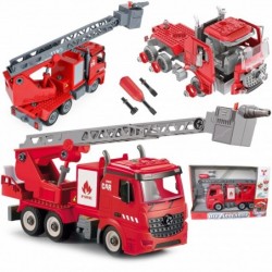 WOOPIE ehituskomplekt, tuletõrjeauto plokid + kruvikeeraja