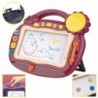 WOOPIE Discreet Magnetic Chart Color Stamps Maroon
