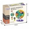 WOOPIE Magnetic Blocks Moving Carousel 2 Figures 71 el.