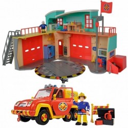 SIMBA Fireman SAM Fire Truck Action Figure Accessories Sound
