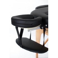 RESTPRO® VIP OVAL 2 BLACK massaažilaual (diivan)