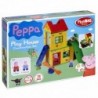 Big Play Blocks Mänguväljak Peppa Pig 75 tk. + Peppa ja George'i kujukesed