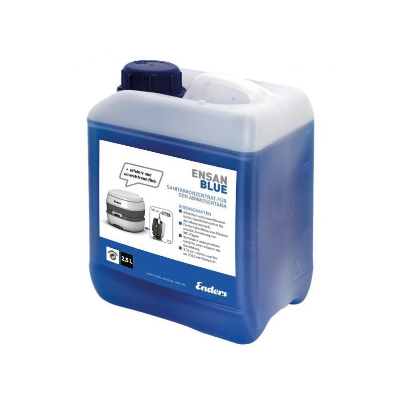 Sanitation liquid for chemical toilets Ensan Blue 2.5 litre