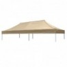 Canopy roof cover 3 x 4.5 m (beige colour, fabric density 160 g/m2)