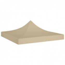 Canopy roof cover 3 x 3 m (beige colour, fabric density 160 g/m2)