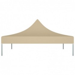 Canopy roof cover 2,92 x 2,92 m (beige colour, fabric density 160 g/m2)