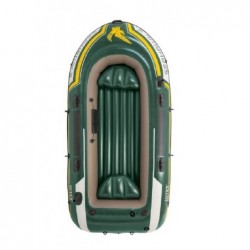 Inflatable rubber boat Intex 68380 SEAHAWK 3 BOAT SET (295х137x43)