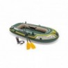 Inflatable rubber boat Intex 68347 SEAHAWK 2 BOAT SET (236х114х41)