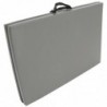 Yoga pilates exercise sport mat 180x60x4 cm, grey