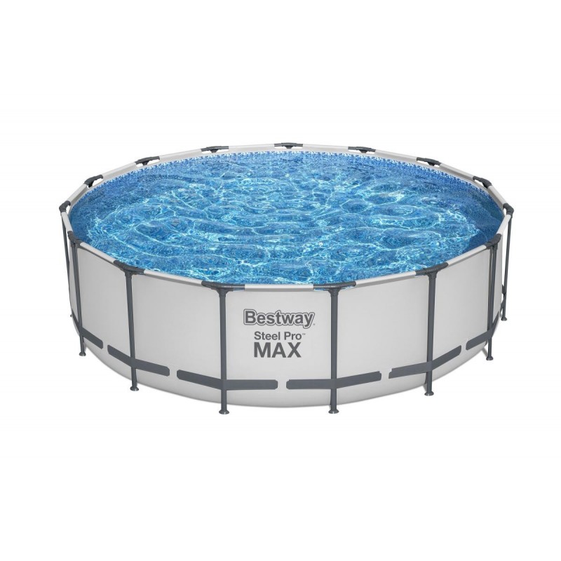 Frame pool Bestway Steel Pro Max Set 457x122 cm, with filter pump and accessories (56438)