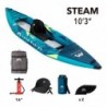 Inflatable kayak Aqua Marina Steam 312x80 cm ST-312