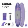 SUP board Aqua Marina CORAL 310x78x12 cm BT-23COPN