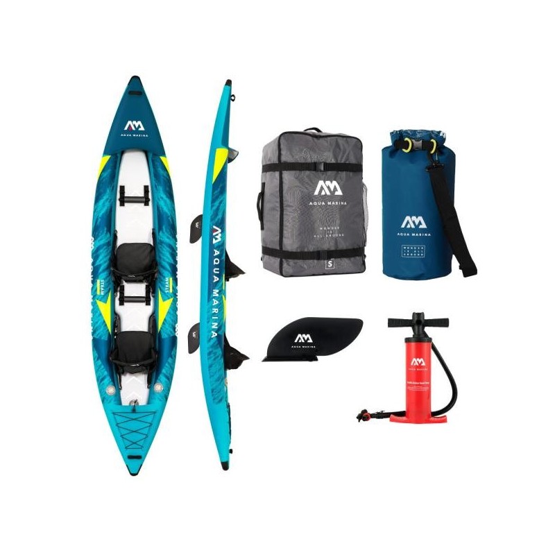 Two-seat inflatable kayak Aqua Marina STEAM 412x80 cm ST-412