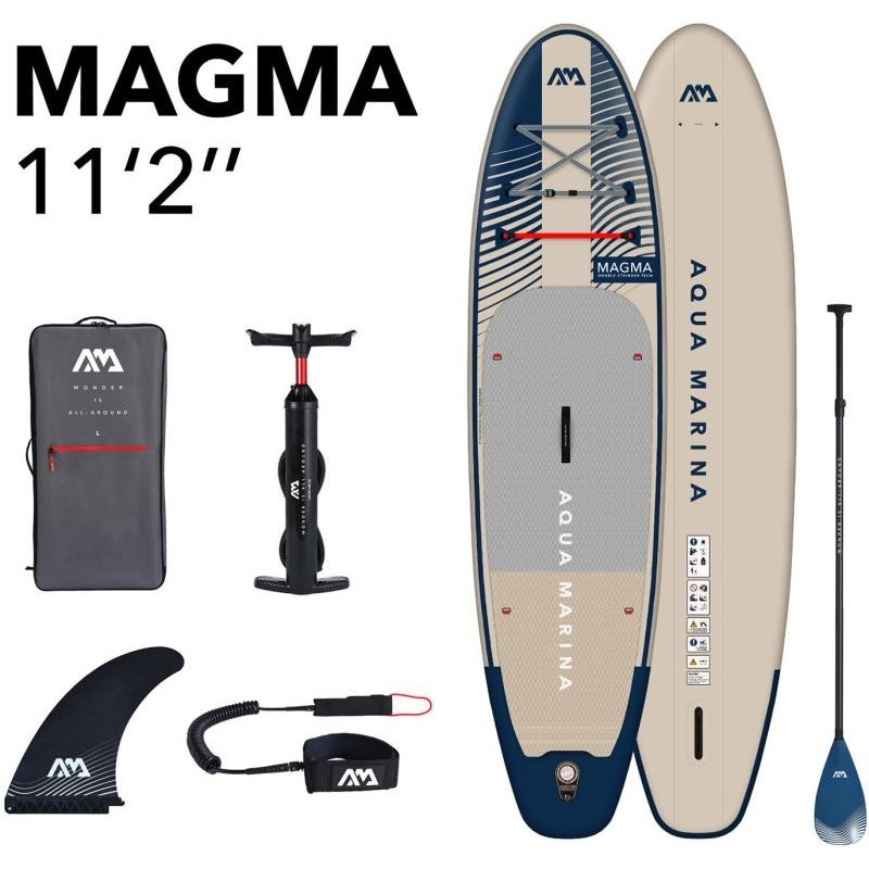 SUP доска Aqua Marina MAGMA 340x84x15 см BT-23MAP