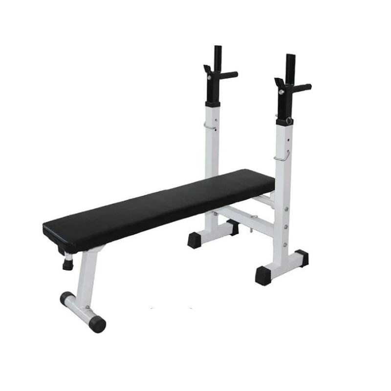 Foldable Fitness Bench with barbell stand