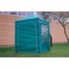 Pop Up Folding tent 2x2 m, with walls, Dark green, H series, steel (tent, pavilion, canopy)