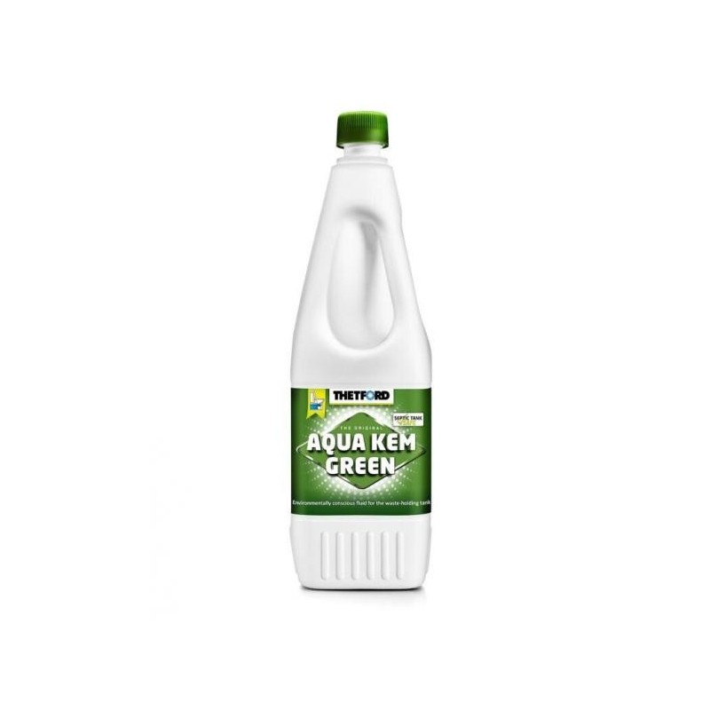 Thetford Aqua Kem® Green 1,5L (75ml/10l) - sanitation liquid concentrate for camping toilets