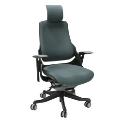 Task chair WAU grey black
