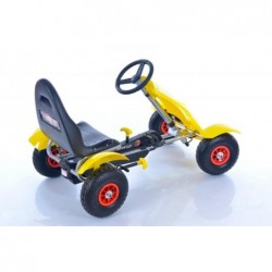 Velokart (Velomobile) Go-Kart F618 Yellow (4-10 years)