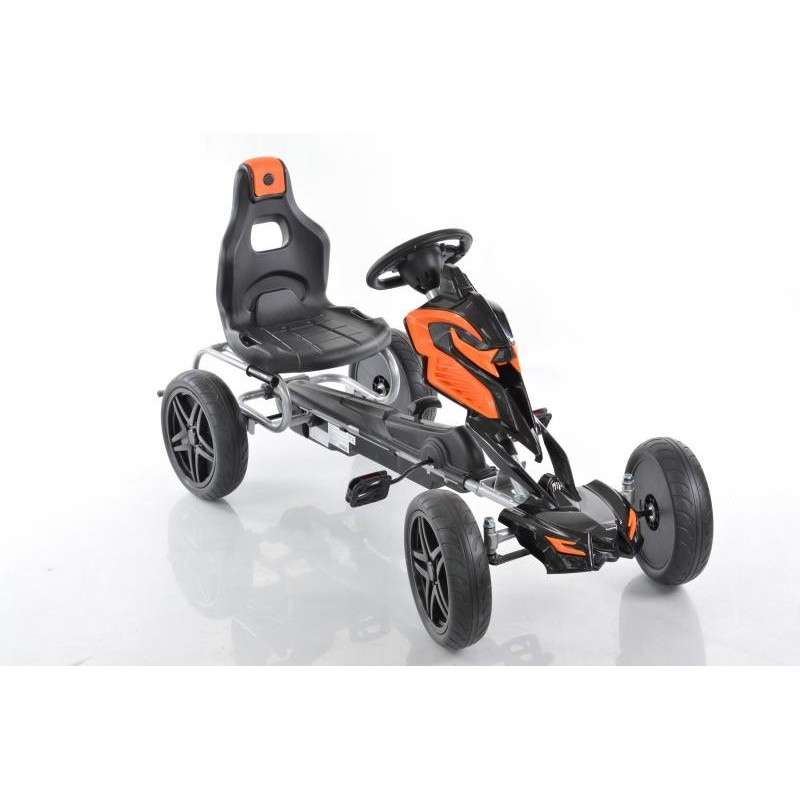 Velokart (Velomobile) Go-Kart 1504 Black (5-12 years)