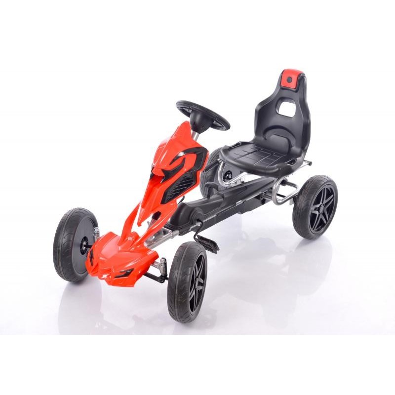 Velokart (Velomobile) Go-Kart 1504 Red (5-12 years)