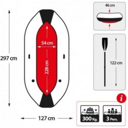 Intex Mariner 3 BOAT SET (297x127x46)