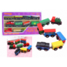 Wooden Trains Locomotives Magnet Set 12 Pcs