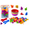 Educational Sorter Set Learning Colors Counting Dinosaurs 48 El