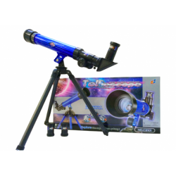 Educational Telescope Tripod Magnification 20x 30x 40 x Blue