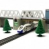 Electric Train Set Train Tracks Drawbridge 366cm