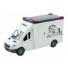 Horse Transporter Car Opening Doors Light Sound White