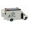 Horse Transporter Car Opening Doors Light Sound White