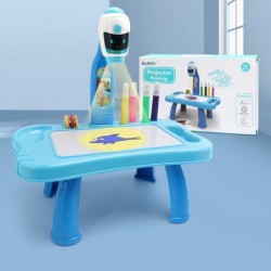 Mini Projector Robot Table 2in1 Accessories Blue