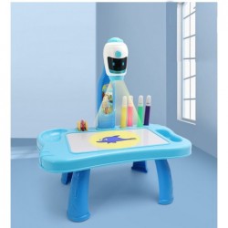 Mini Projector Robot Table 2in1 Accessories Blue