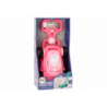 Soap Bubble Machine Lawn Mower Ride-On with Pink Handle