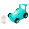 Bubble Machine Ride-on Lawn Mower with Handle Blue