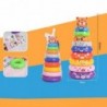 Circle Pyramid Animal Stickers Tiger Colorful