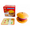 Wooden Hamburger 8 El Cards With Recipes 10 Pcs