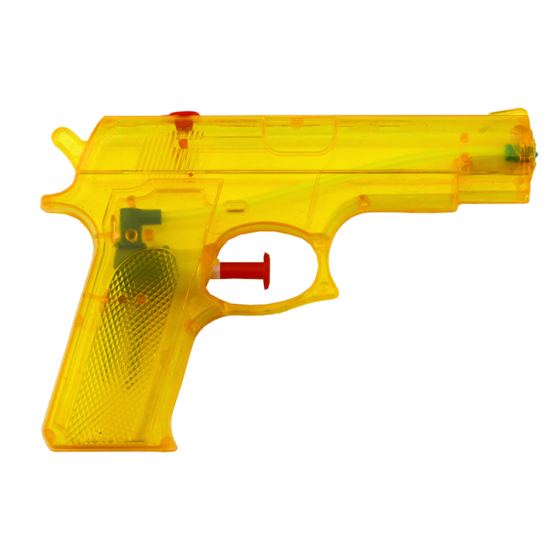 Water Gun Small Plastic Yellow 15 cm x 10.5 cm